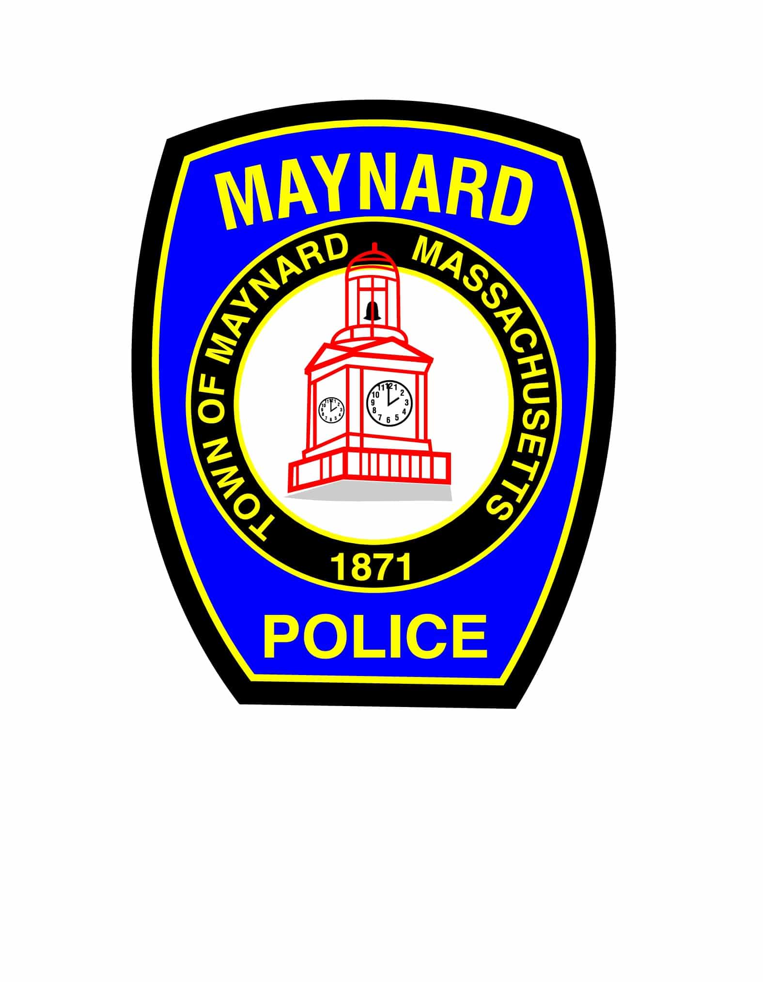 Maynard Police Patch
